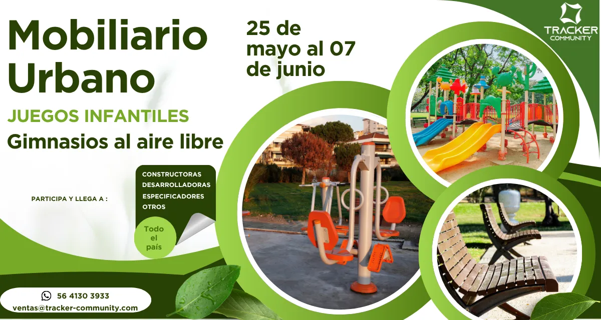 Feria Virtual Mobiliario Urbano, Juegos Infantiles y Gimnasios al aire libre 
